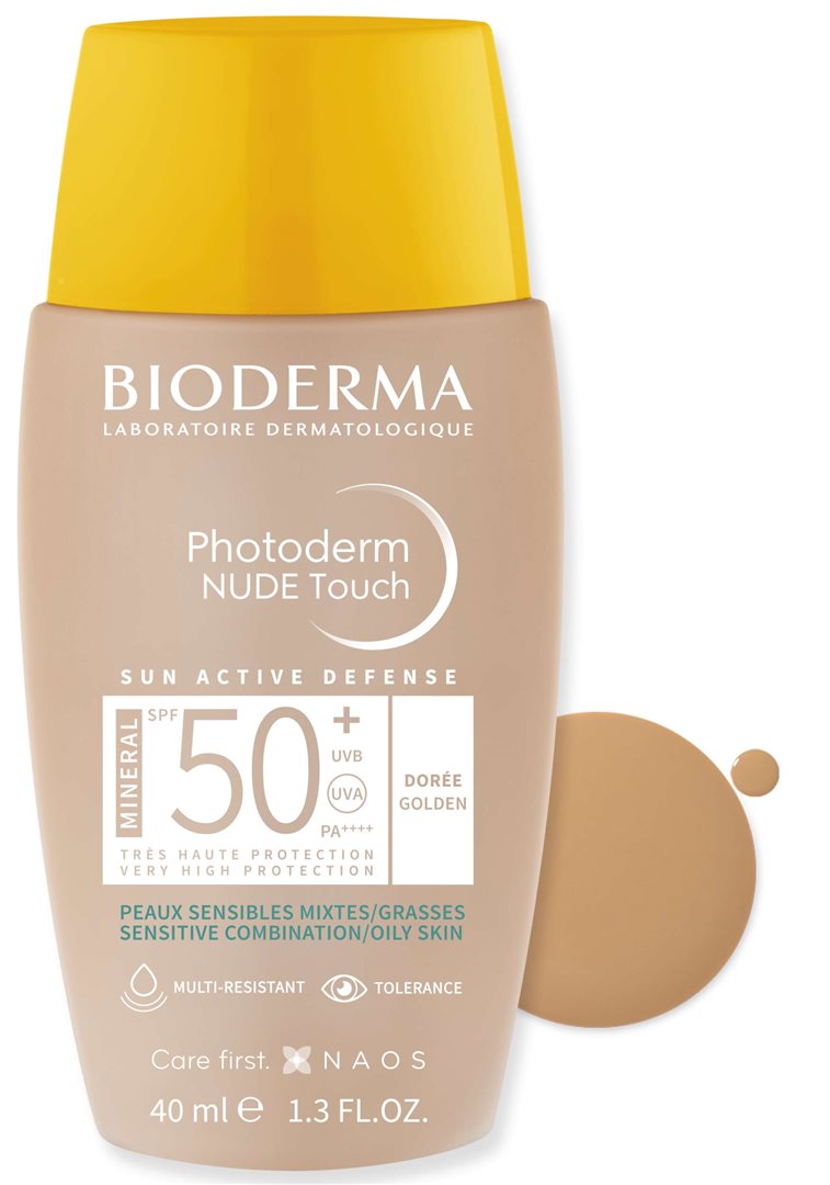 BIODERMA Photoderm Nude Mineral SPF50+ dorée 40 ml