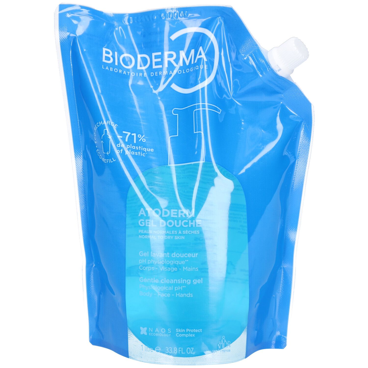 BIODERMA Atoderm Gel Douche eco recharge 1000 ml