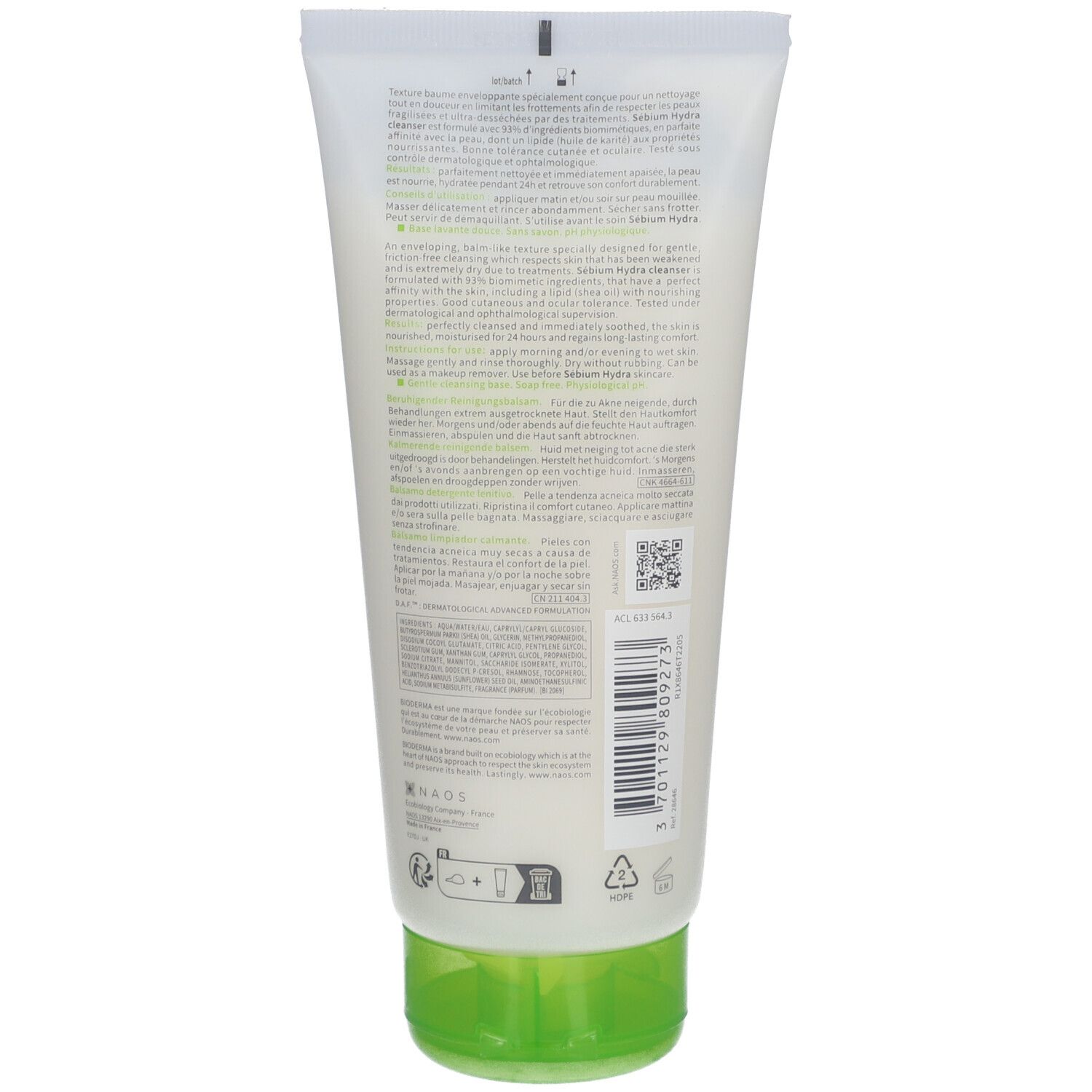 BIODERMA Sébium Hydra-Cleanser 200 ml