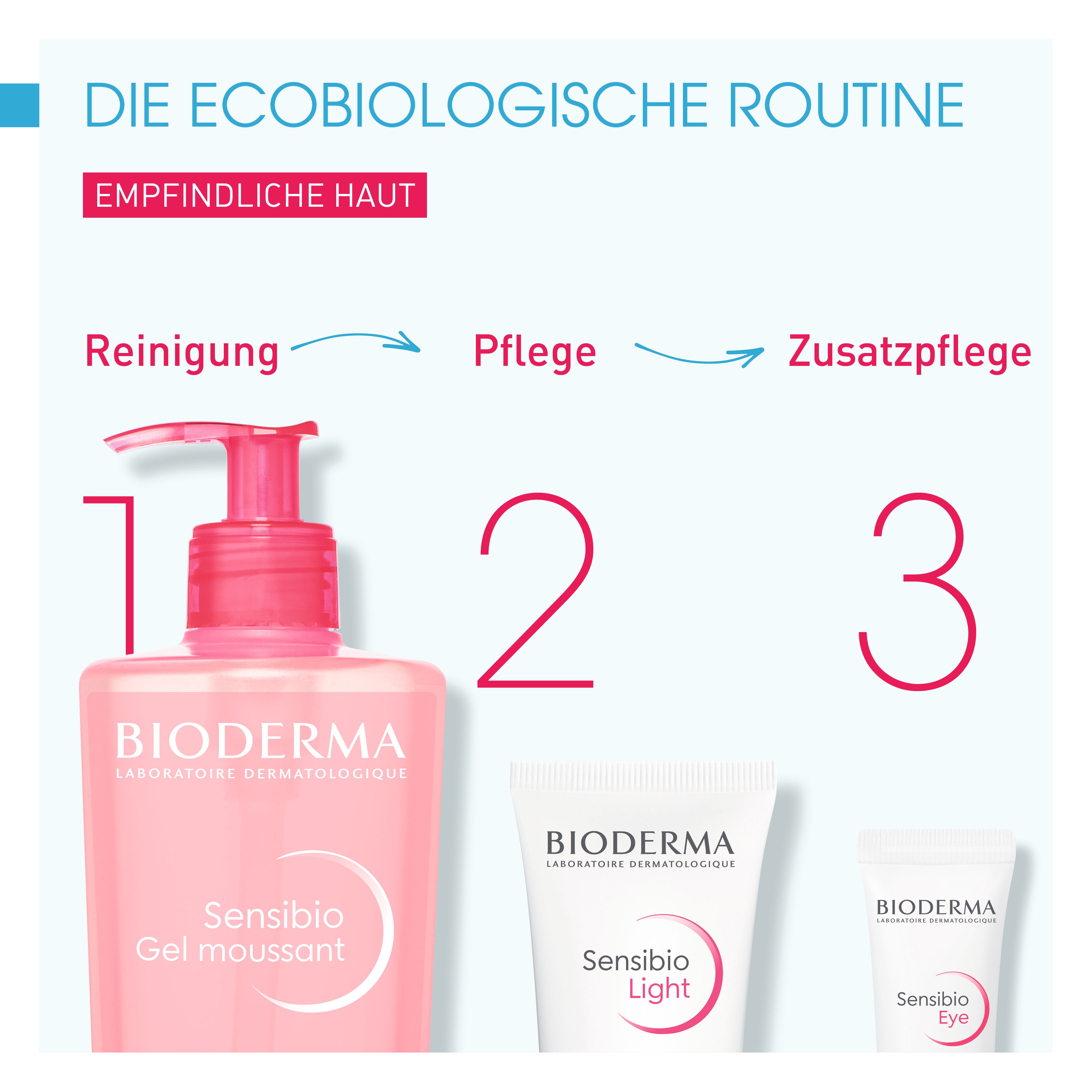 BIODERMA Sensibio Gel Moussant Fl 200 ml