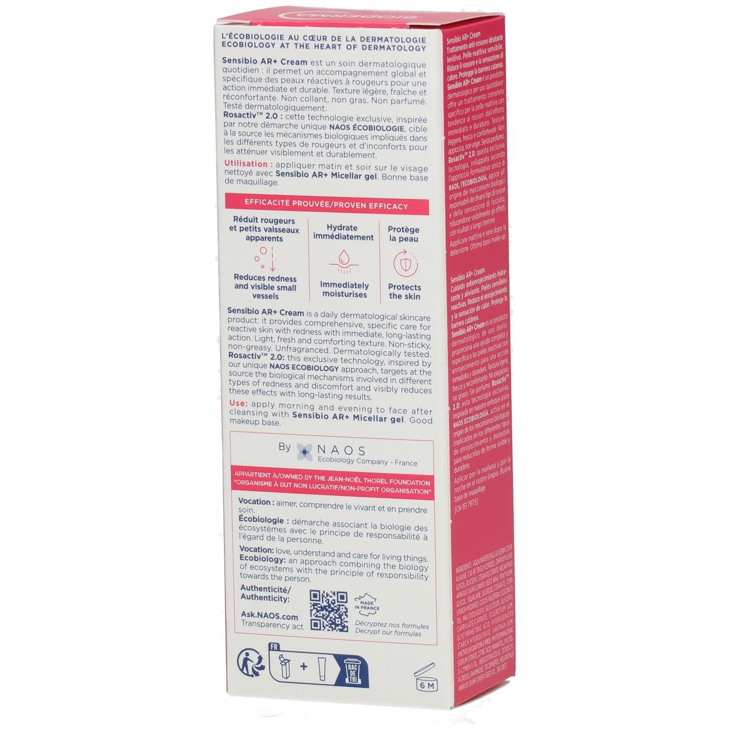 BIODERMA Sensibio AR+ Creme 40 ml