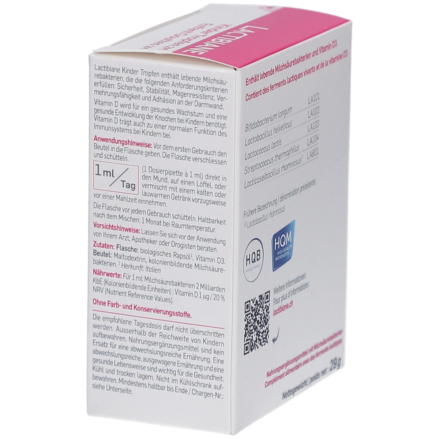 LACTIBIANE Kinder 2M Tropfen Fl 30 ml