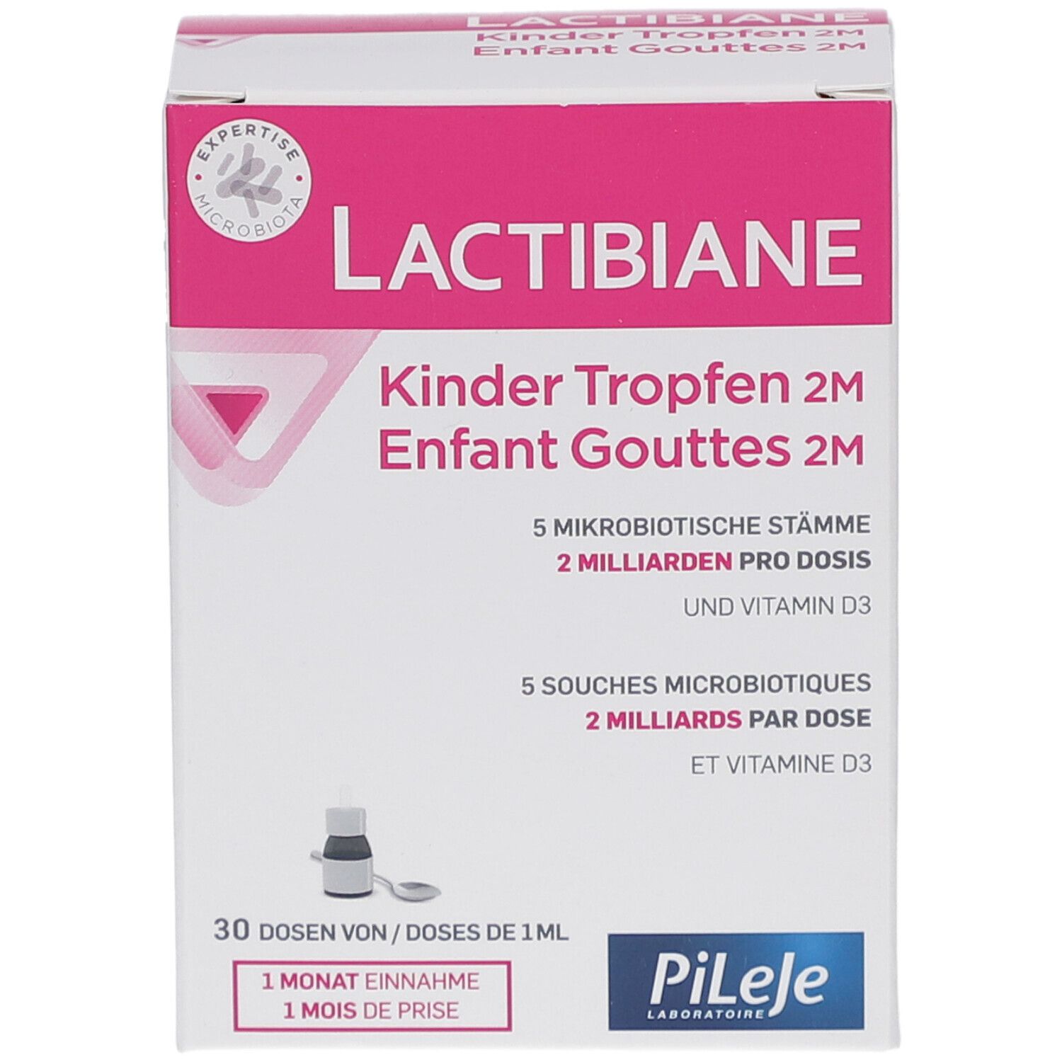 LACTIBIANE Kinder 2M Tropfen Fl 30 ml