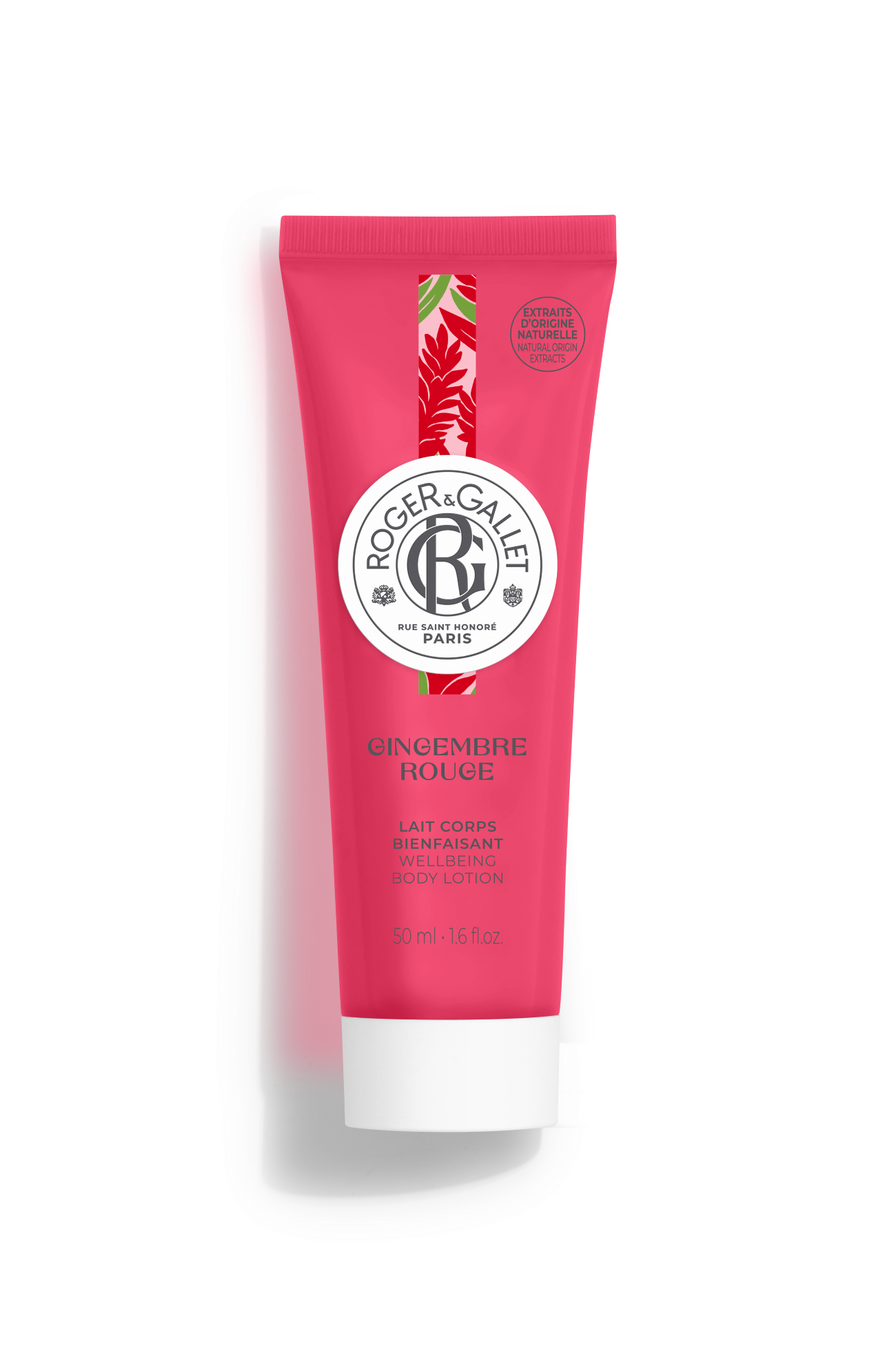 ROGER GALLET Lait Corps Gingembre Rouge 50 ml