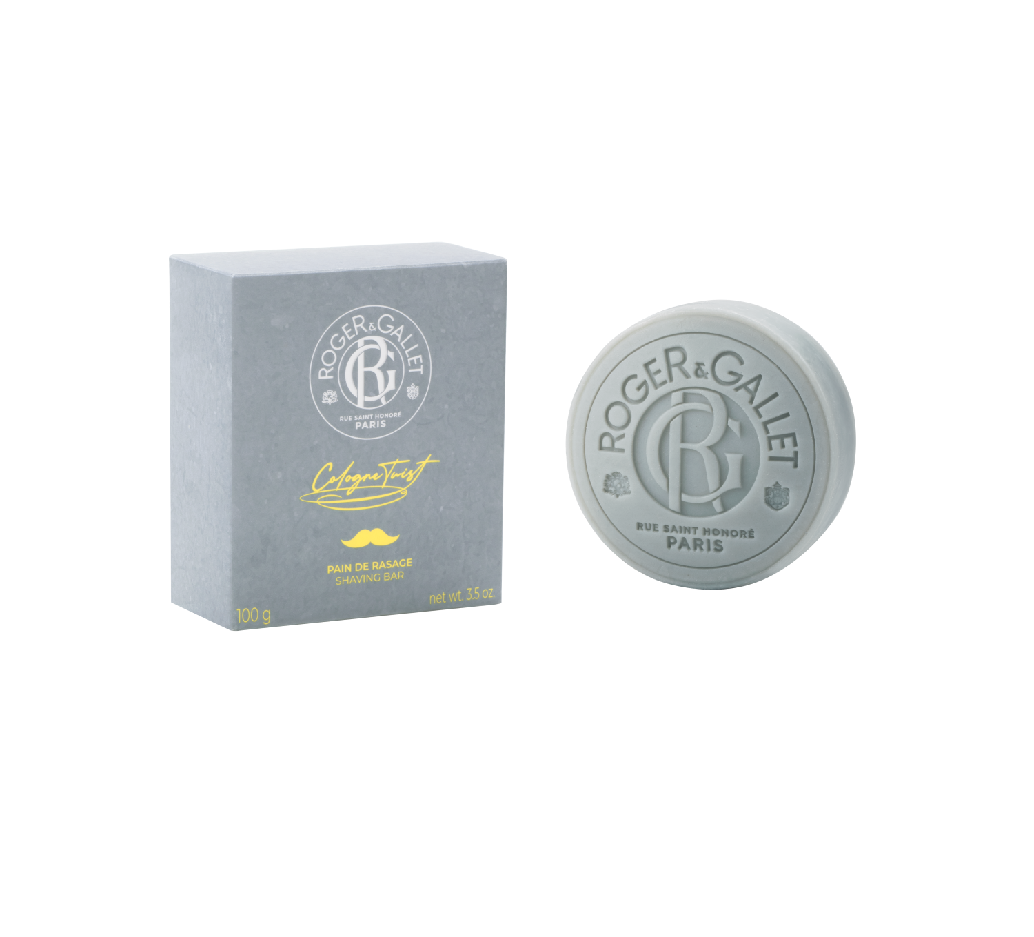 ROGER GALLET COLOGNE Pain de Rasage 100 g
