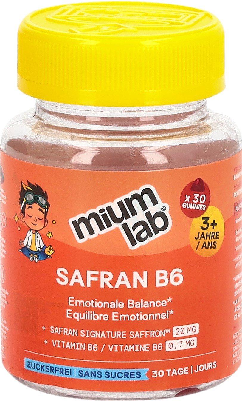 MIUMLAB Kids Gummies Safran B6 Ds 30 Stk