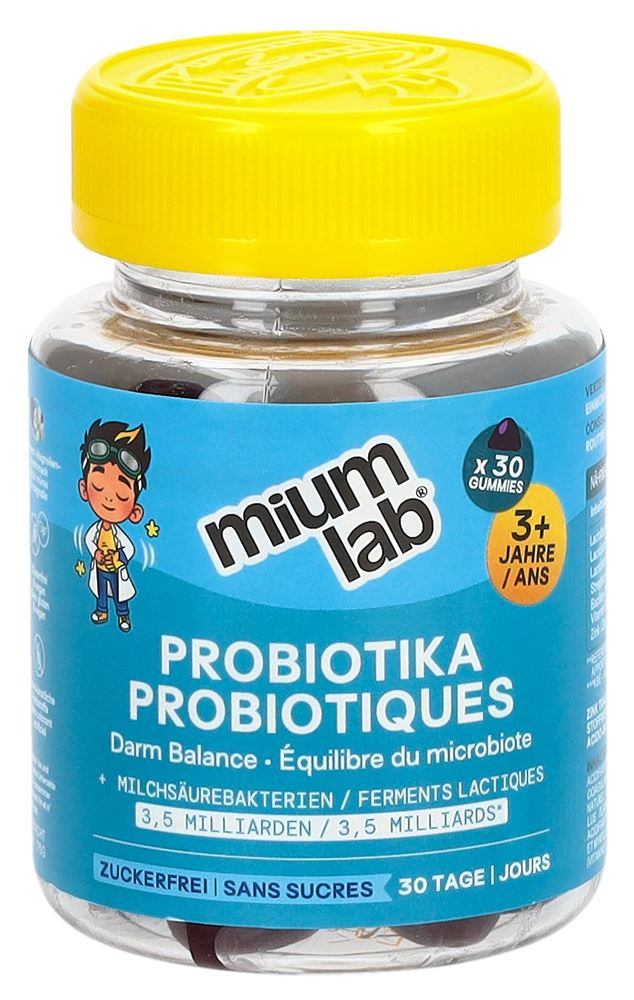 MIUMLAB Kids Gummies Probiotika Ds 30 Stk