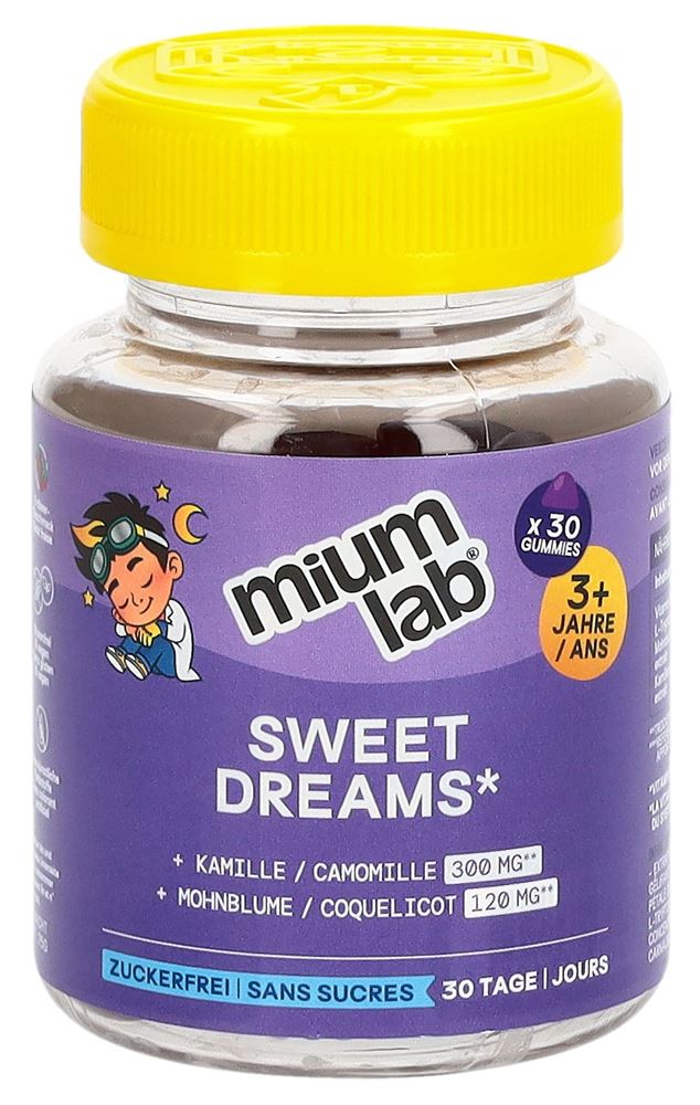 MIUMLAB Kids Gummies Sweet Dreams Ds 30 Stk