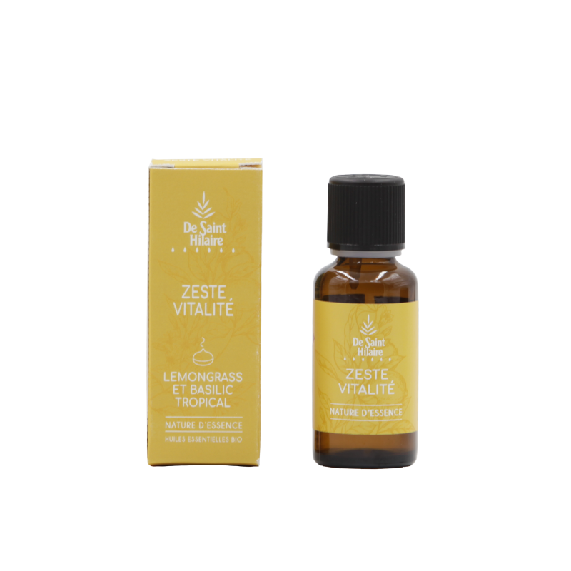 Saint-Hilaire synergie à diffuser Zeste vitalité bio