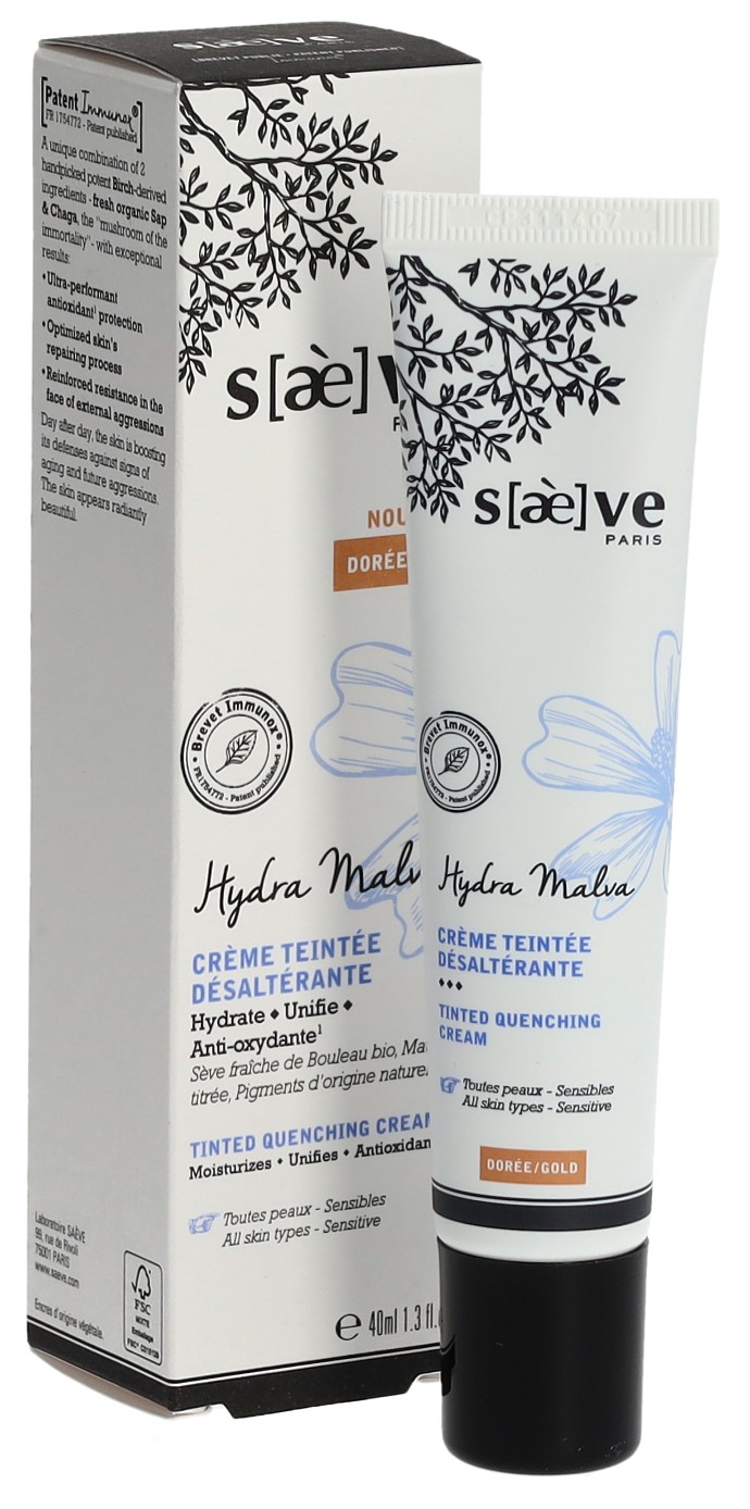 SAEVE Hydra Malva Get Feuchtigkeitscr Gold 40 ml
