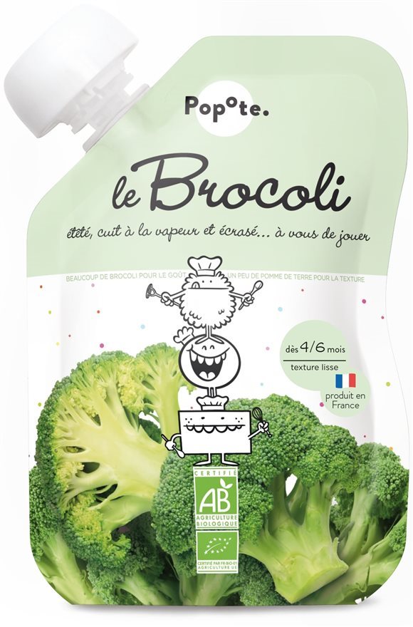 POPOTE Quetschie Broccoli Bio 120 g