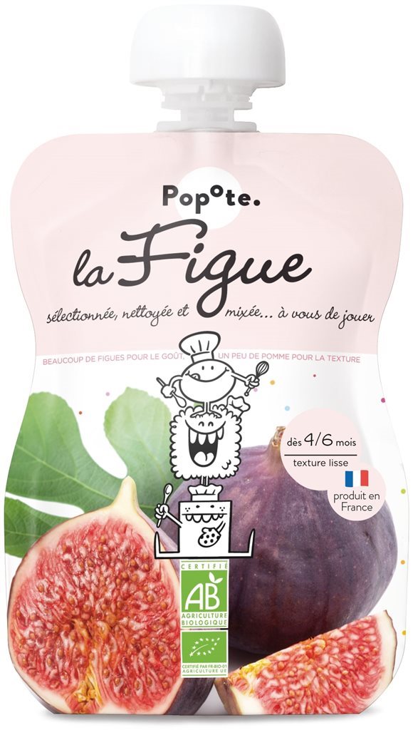 POPOTE Quetschie Feige Bio 120 g