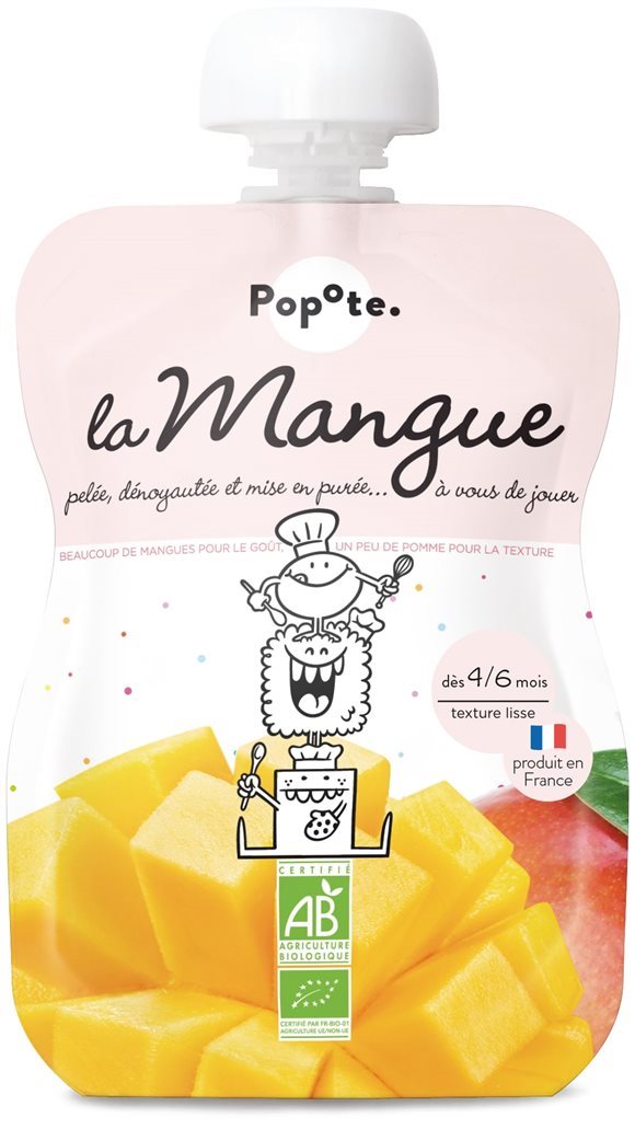 POPOTE Quetschie Mango Bio 120 g