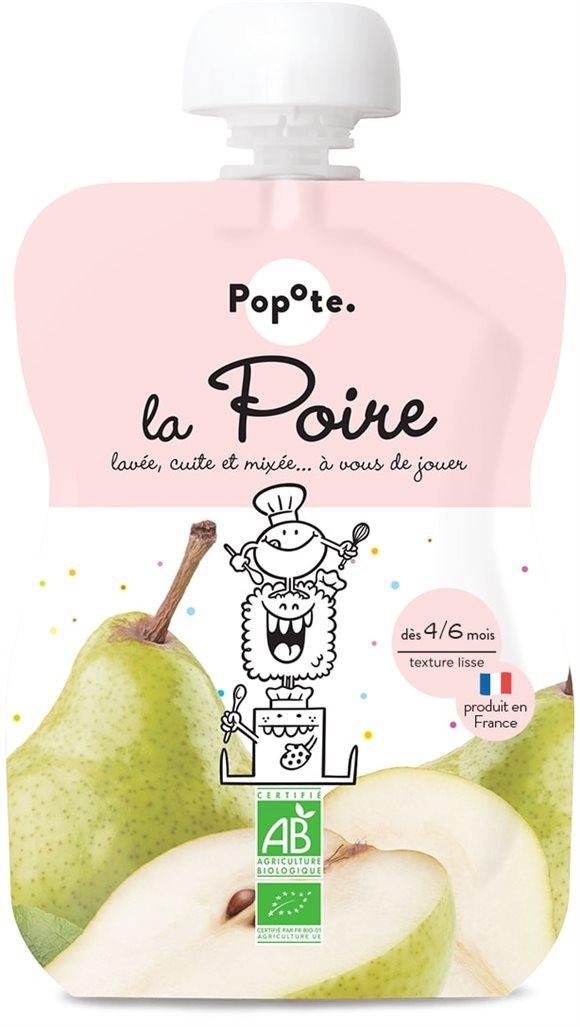 POPOTE Quetschie Birne Bio 120 g