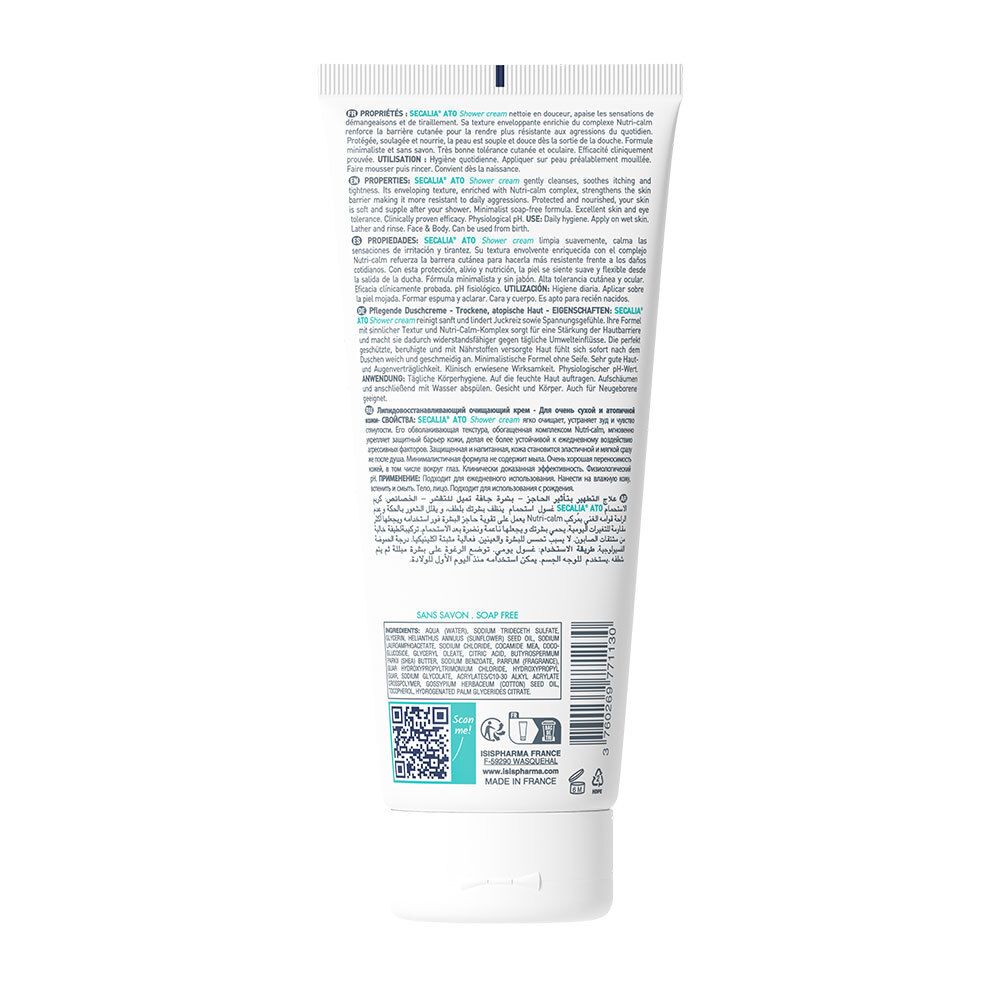 ISIS PHARMA SECALIA ATO SHOWER CREAM Tb 200 ml