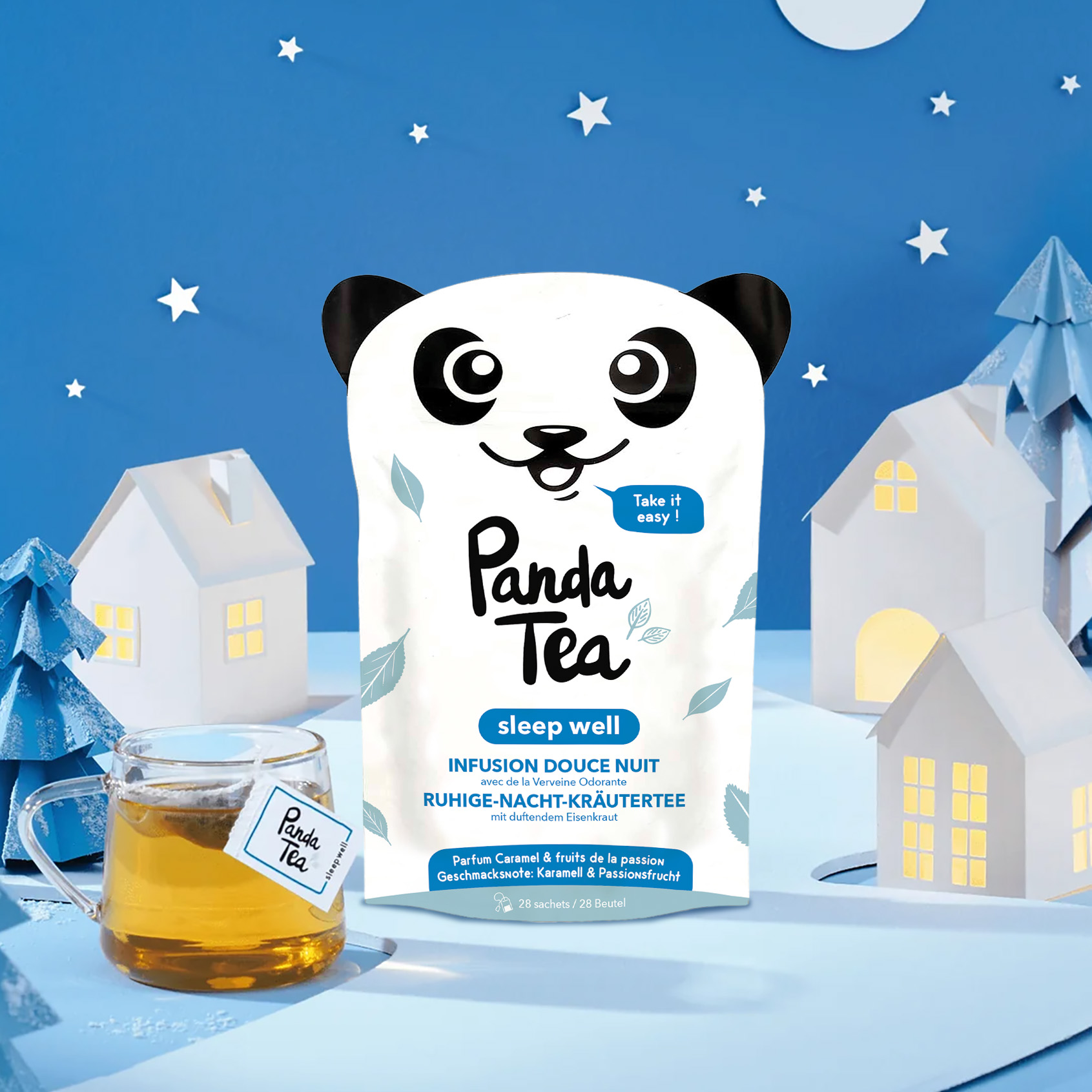 PANDA TEA Kräutertee Sleep Well Btl 28 Stk