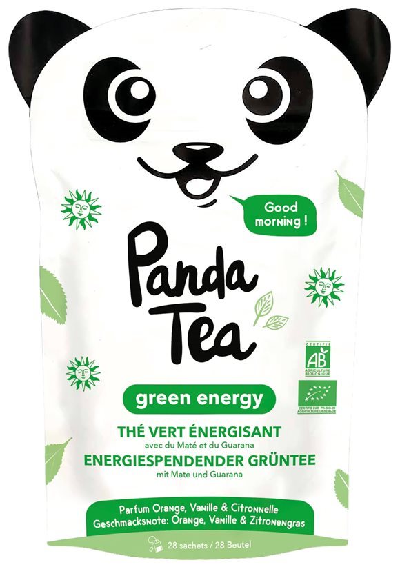 PANDA TEA Grüntee Green Energy Btl 28 Stk