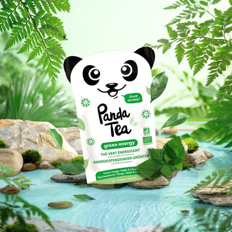 PANDA TEA Grüntee Green Energy Btl 28 Stk