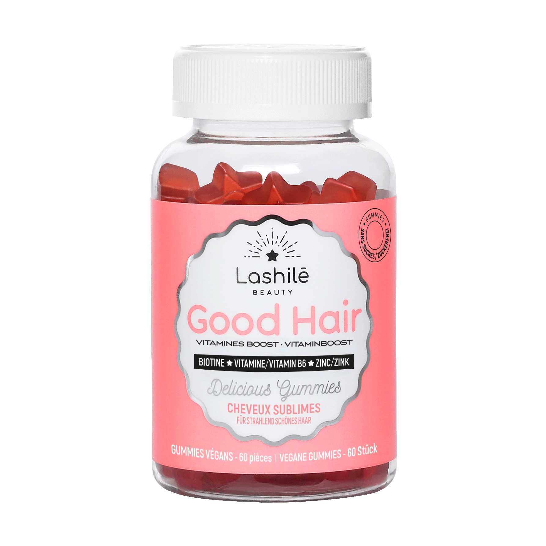 LASHILE Good Hair Gummies Fl 60 Stk