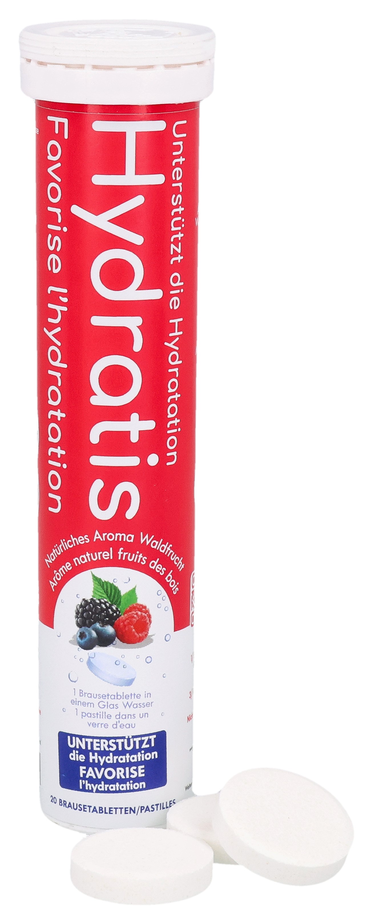 HYDRATIS Brausetabl Waldfrucht 20 Stk