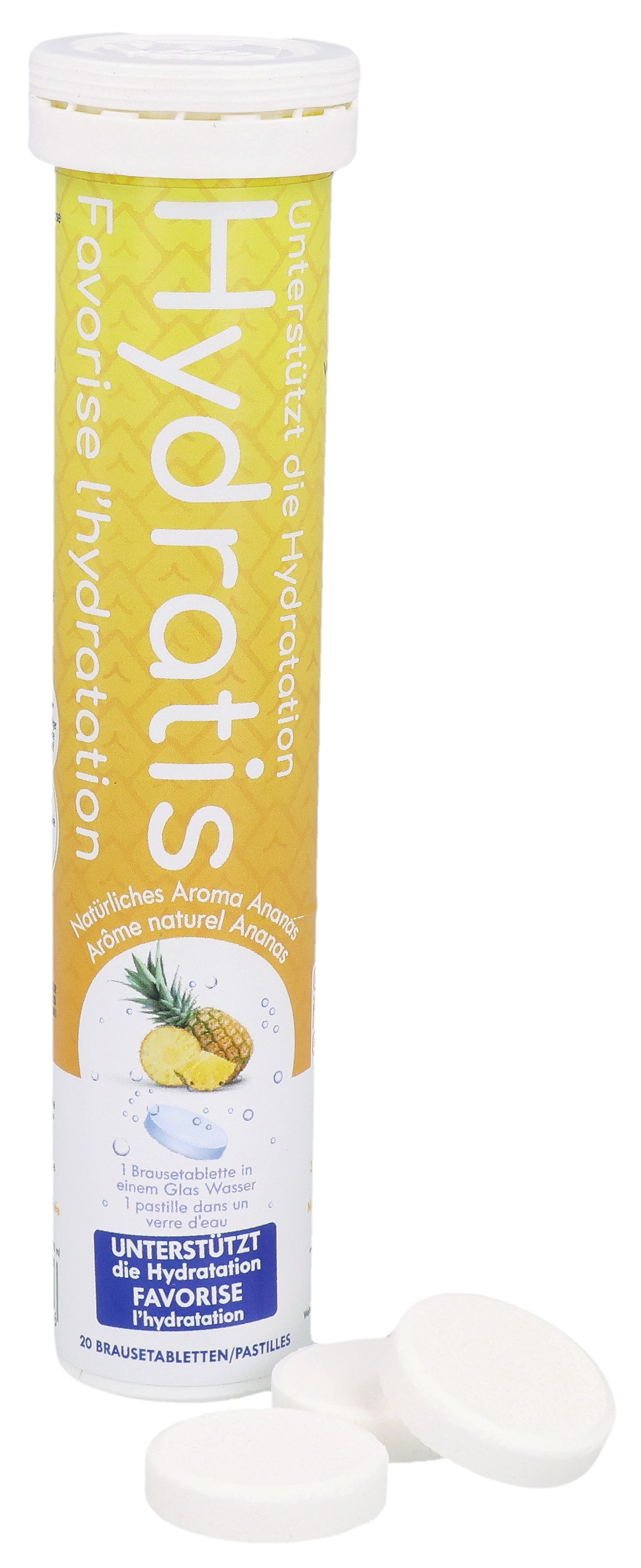 HYDRATIS Brausetabl Ananas 20 Stk