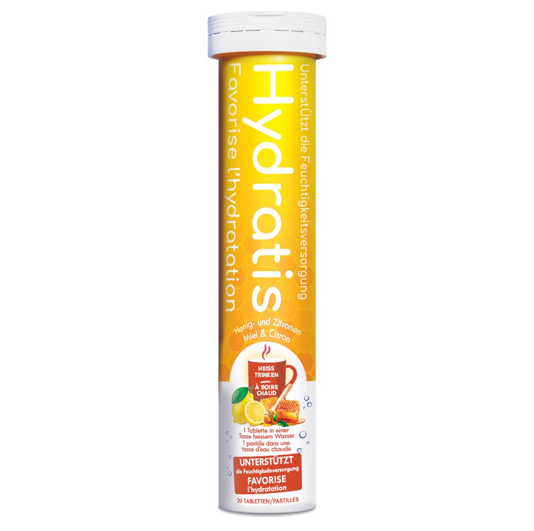 HYDRATIS Brausetabl Honig&Zitrone 20 Stk