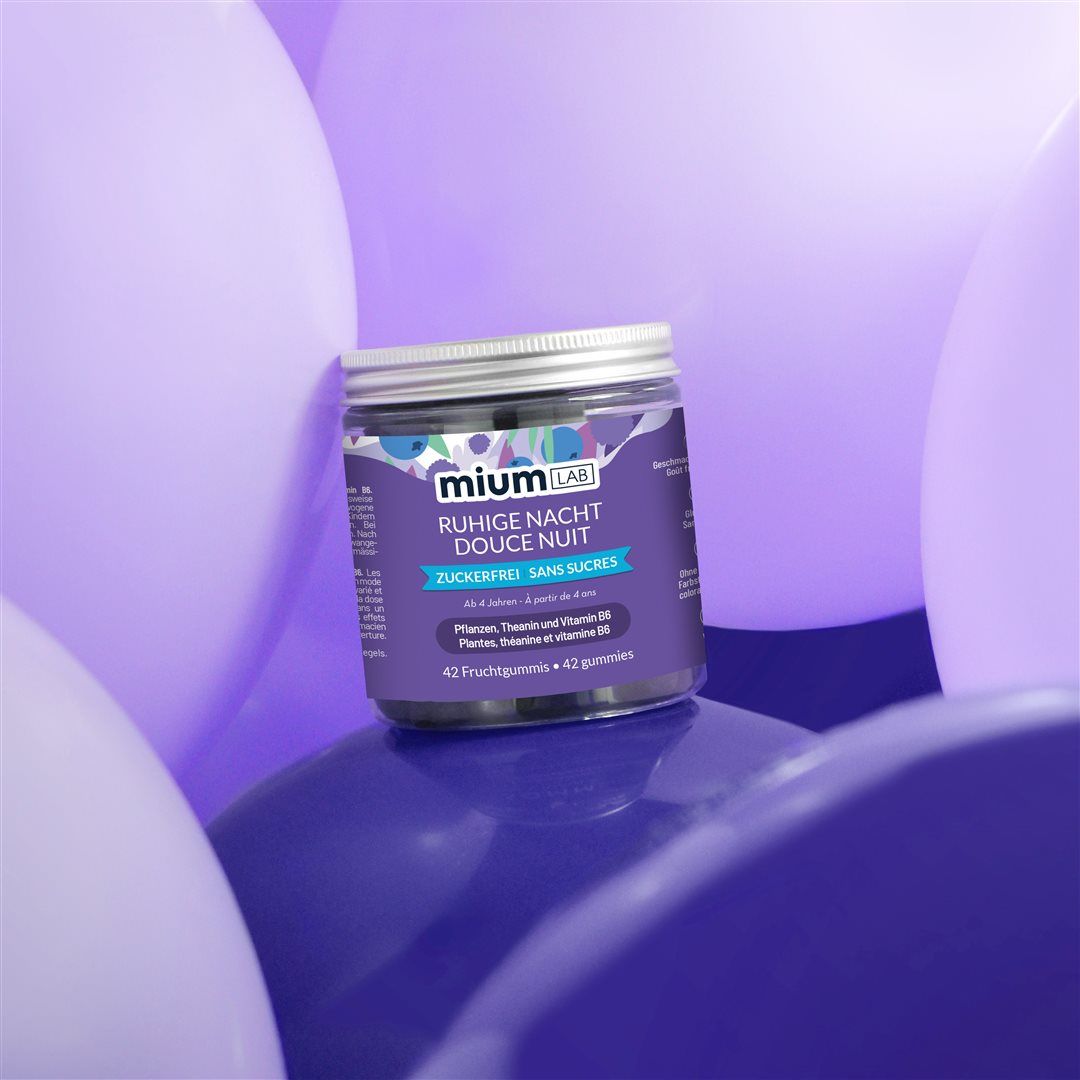 MIUMLAB Gummies Ruhige Nacht Ds 42 Stk
