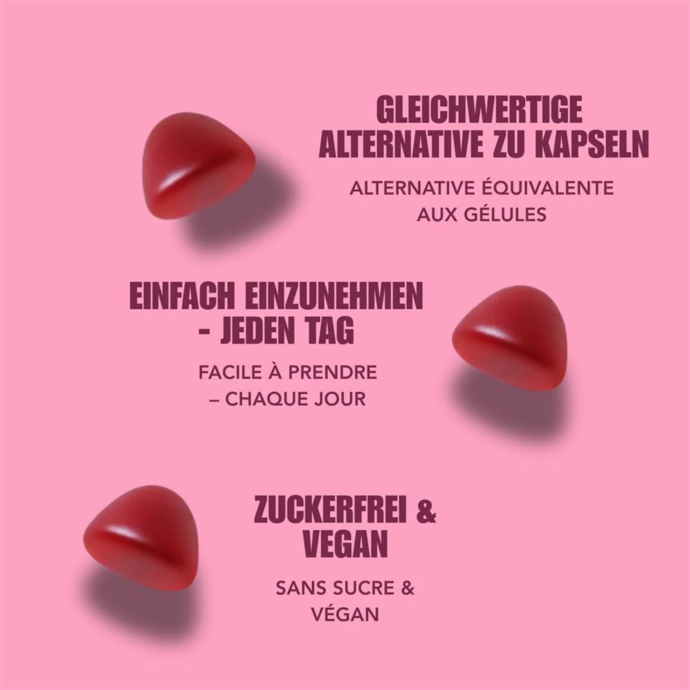 MIUMLAB Gummies Haare und Nägel Ds 42 Stk
