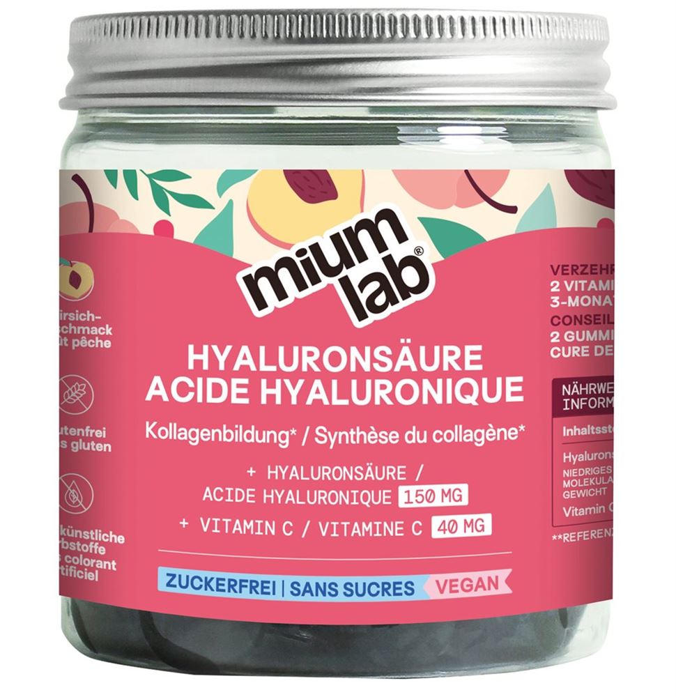MIUMLAB Gummies Hyaluronsäure Ds 42 Stk