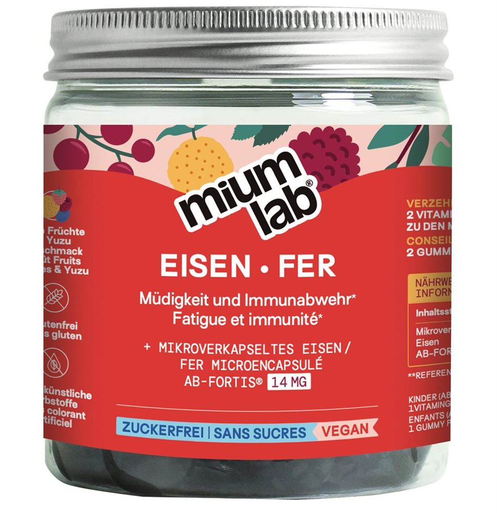 MIUMLAB Gummies Eisen Ds 42 Stk