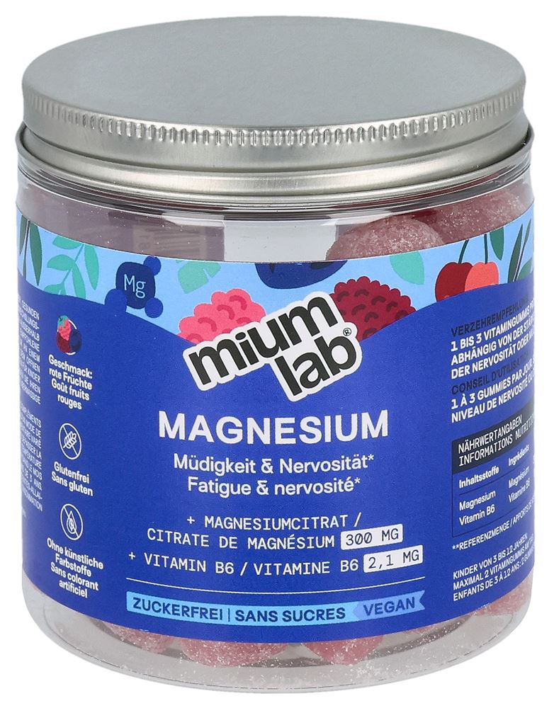 MIUMLAB Gummies Magnesium Ds 42 Stk