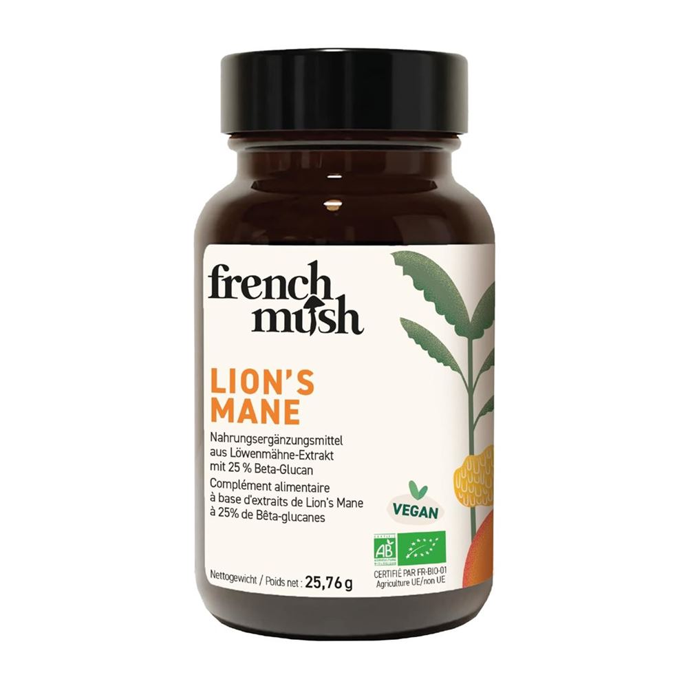 FRENCH MUSH Lion's mane Kaps Ds 56 Stk