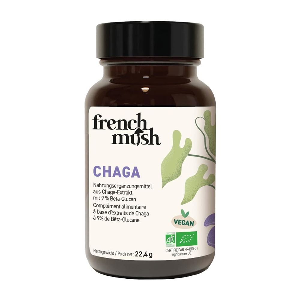 FRENCH MUSH Chaga Kaps Ds 56 Stk