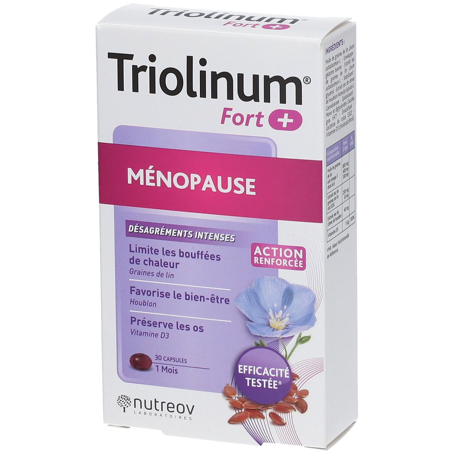 TRIOLINUM FORT Kaps 30 Stk