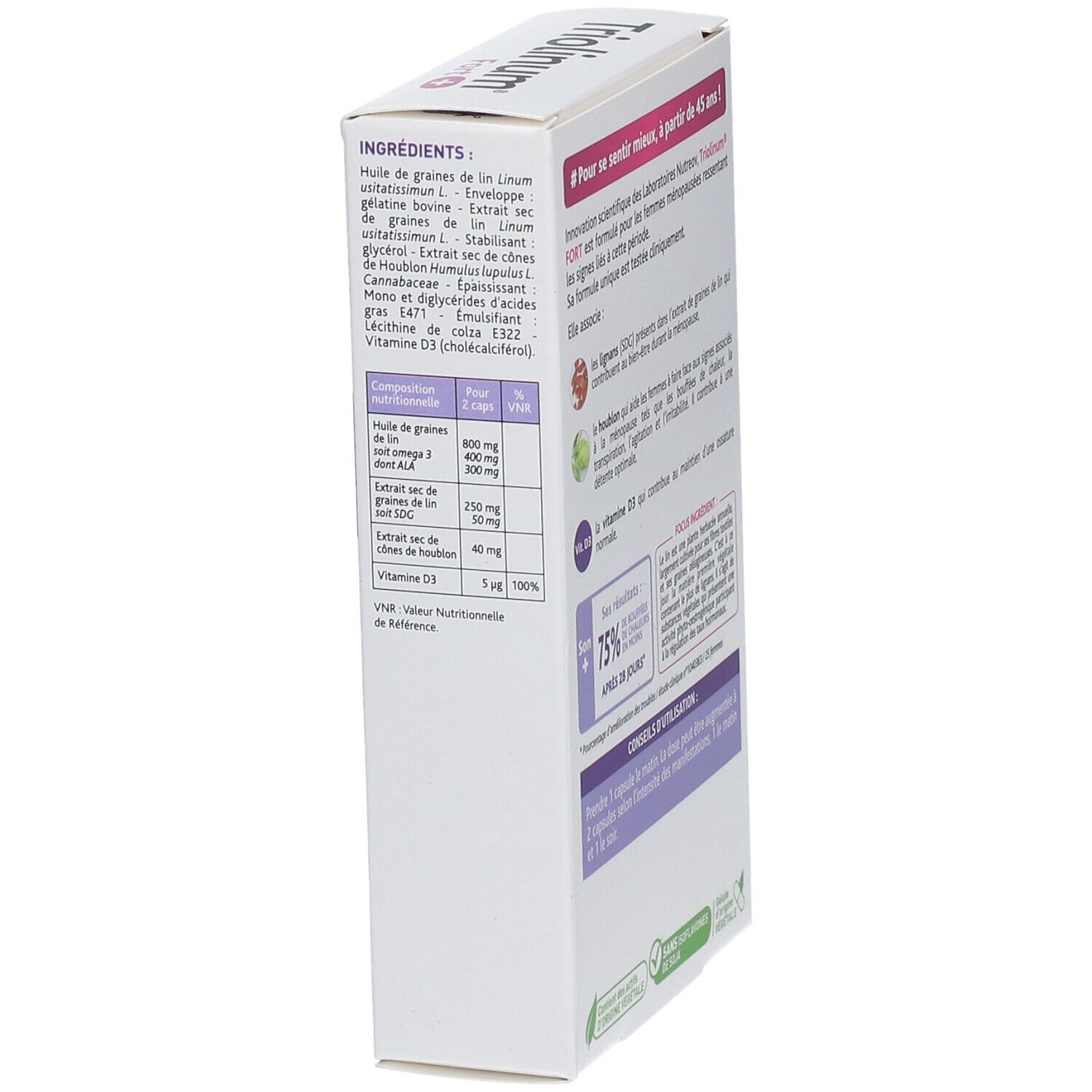 TRIOLINUM FORT Kaps 30 Stk