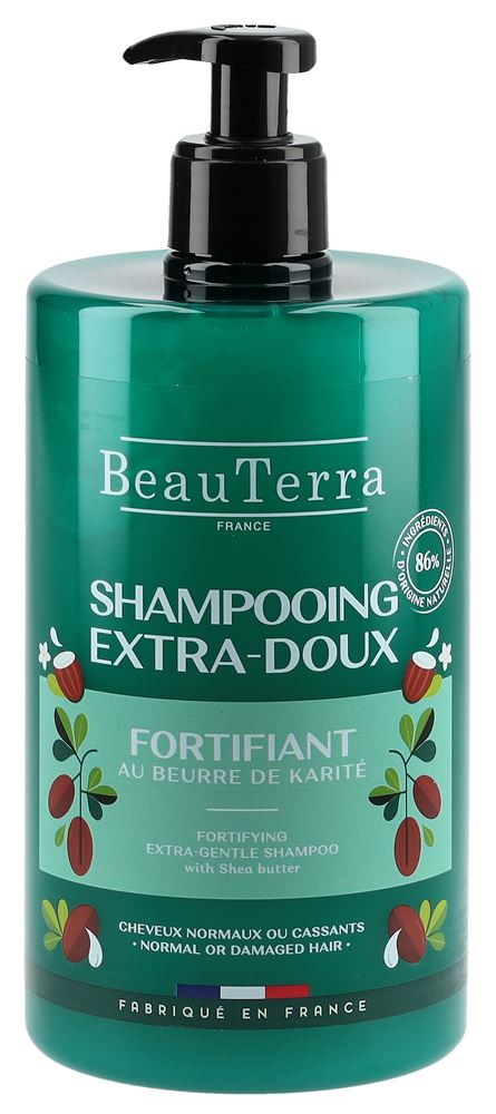 BEAUTERRA Shampoo extra mild kräftigend 750 ml