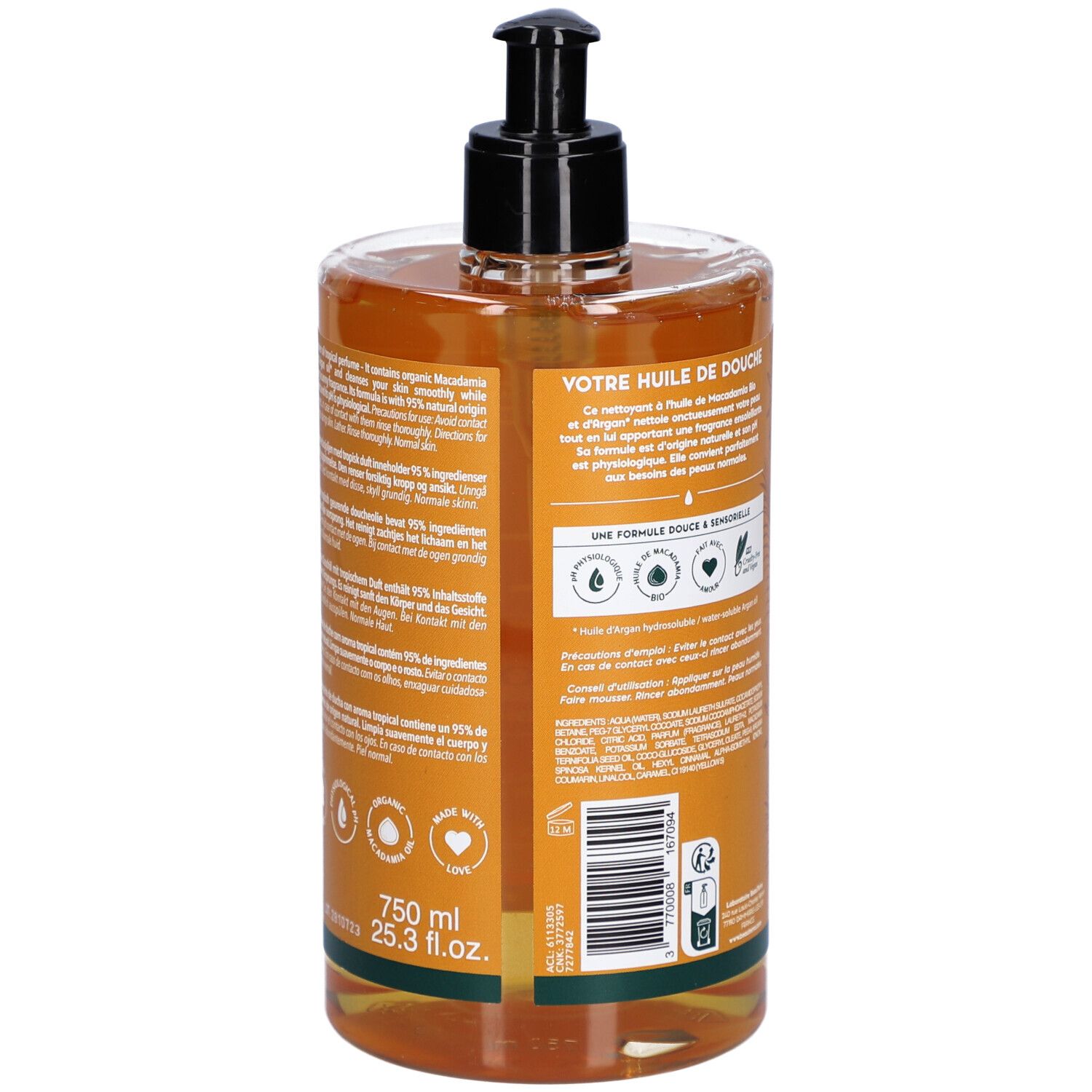 BEAUTERRA Duschöl Tropical Fl 750 ml