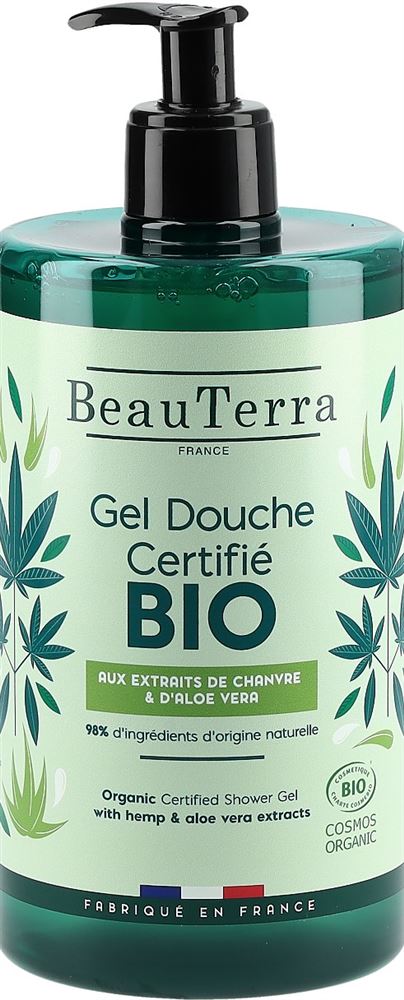 BEAUTERRA Duschgel Hanf Aloe Vera Bio 750 ml