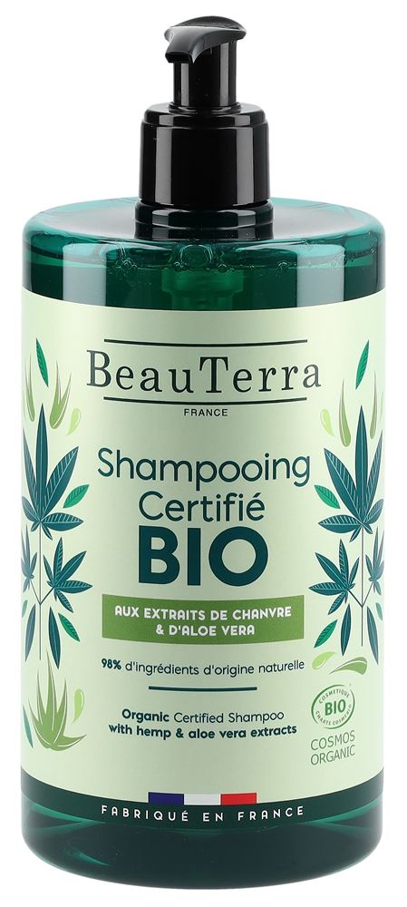 BEAUTERRA Shampoo Hanf Aloe Vera Bio 750 ml