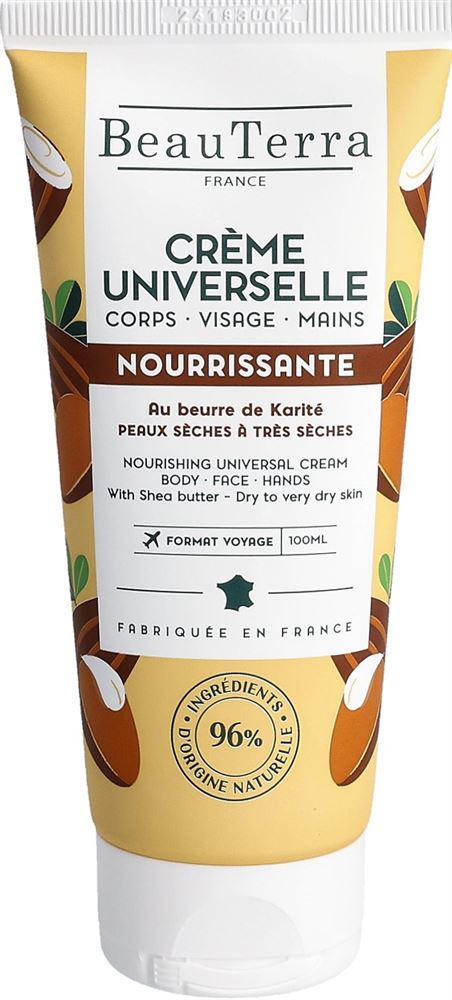 BEAUTERRA Universalcr nährend Sheabutter 100 ml
