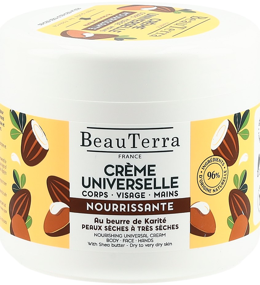 BEAUTERRA Universalcr nährend Sheabutter 400 ml