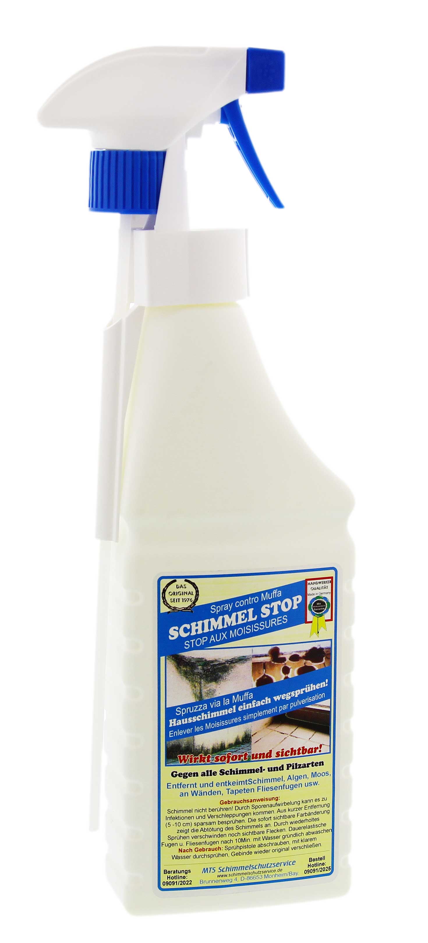 SCHIMMEL STOP Antischimmel Vapo 500 ml