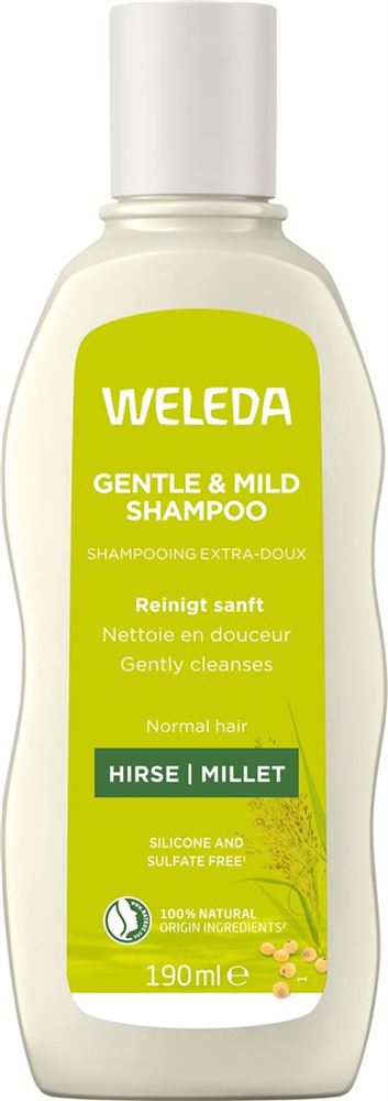 WELEDA Shampoo Gentle & Mild Hirse 190 ml