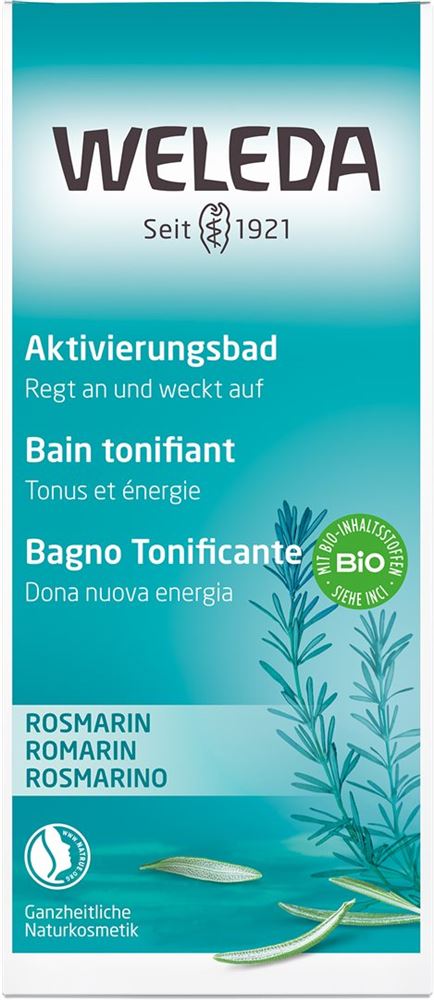 WELEDA Aktivierungsbad Rosmarin Glasfl 200 ml