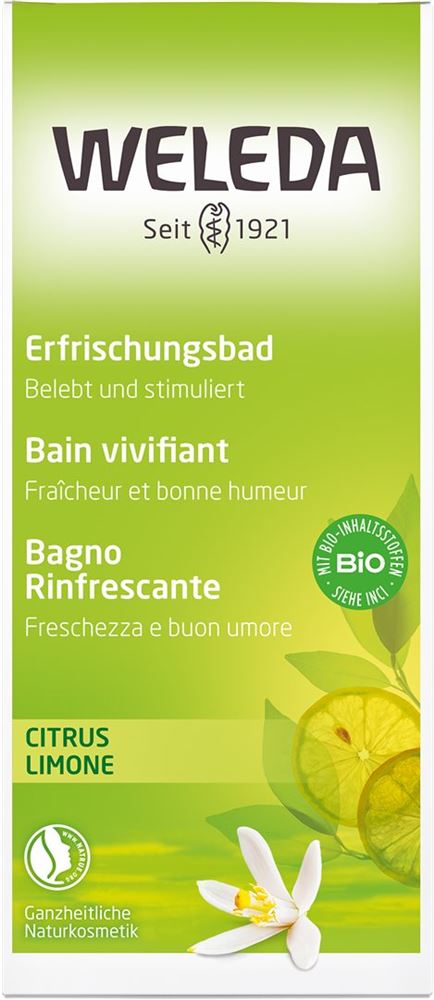 WELEDA Bad erfrischend Citrus Fl 200 ml