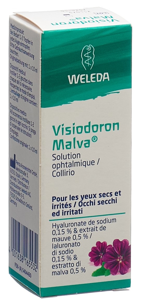 VISIODORON MALVA Gtt Opht Tropffl 10 ml