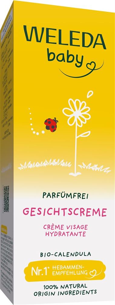 WELEDA BABY Gesichtscreme Calendula parfümfr 50 ml