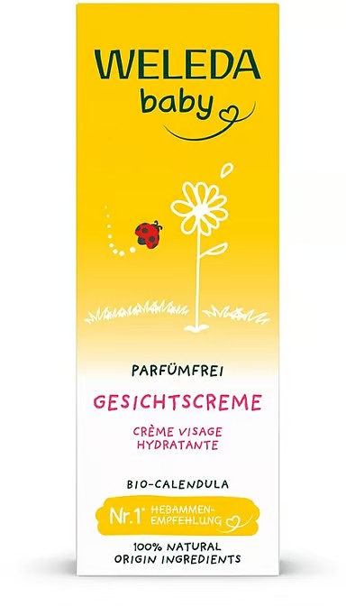 WELEDA BABY Gesichtscreme Calendula parfümfr 50 ml