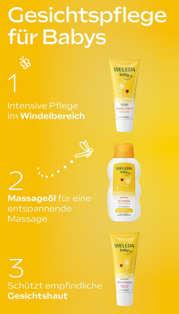 WELEDA BABY Gesichtscreme Calendula parfümfr 50 ml