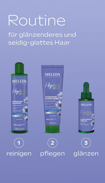 WELEDA Hydra Shine Shampoo Hydration Fl 250 ml
